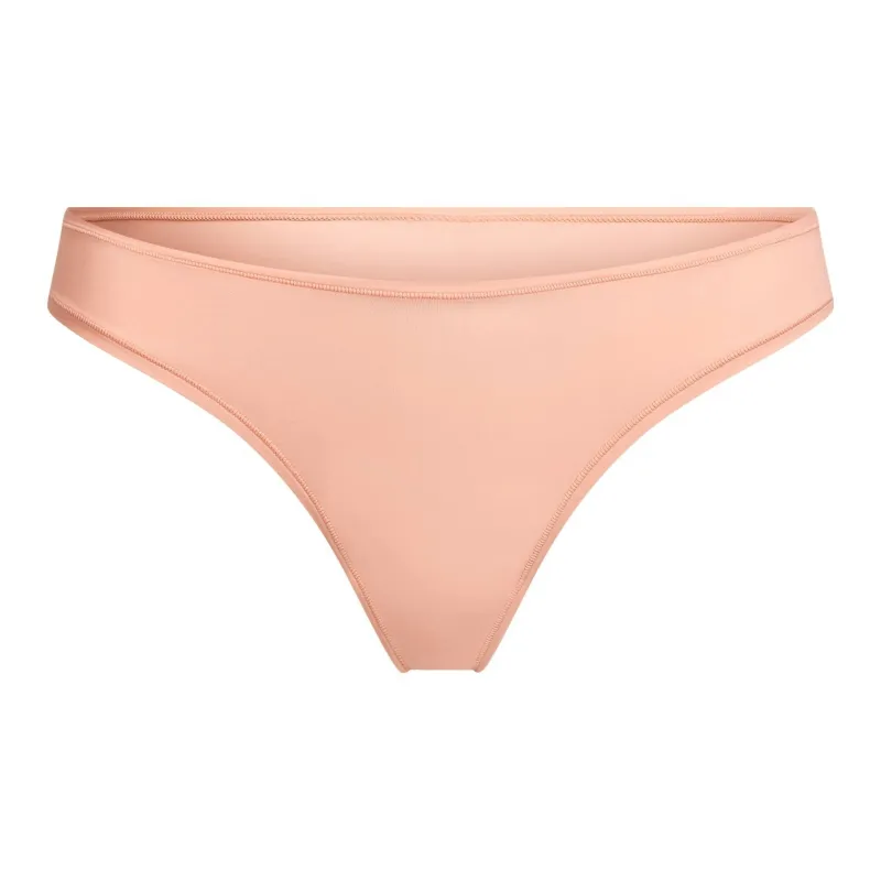 SKIMS SS25 FITSEVERYBODY DIPPED FRONT THONG Underpants Women's 1 Pack-0