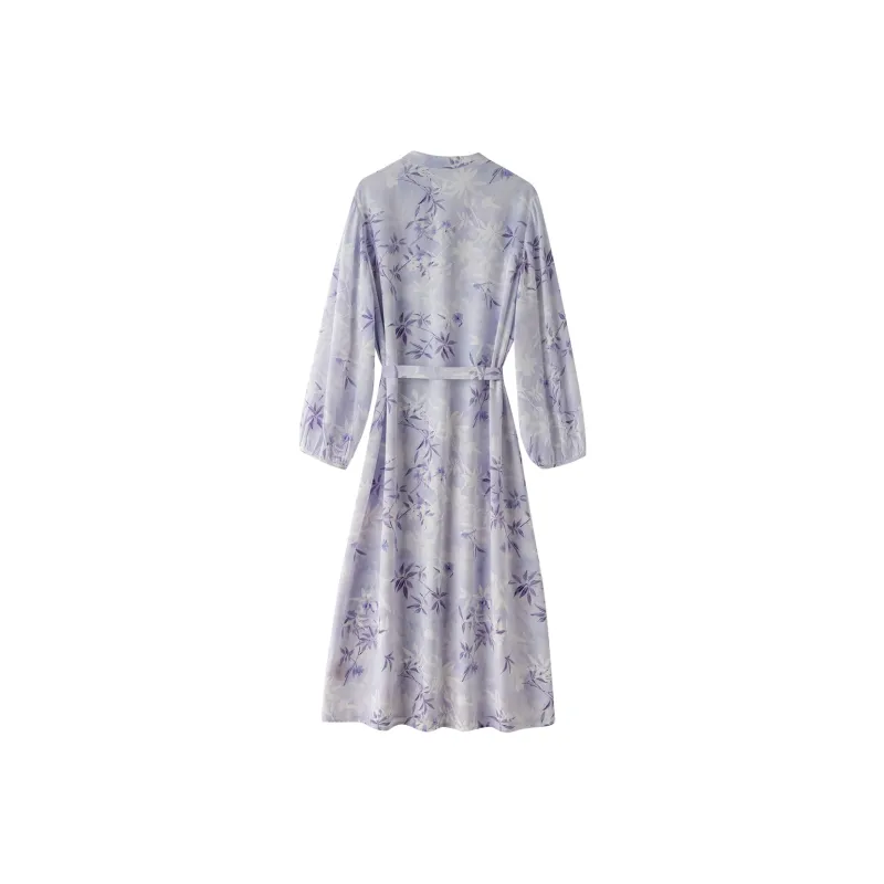 To The West Long Sleeved Dress Women's-1