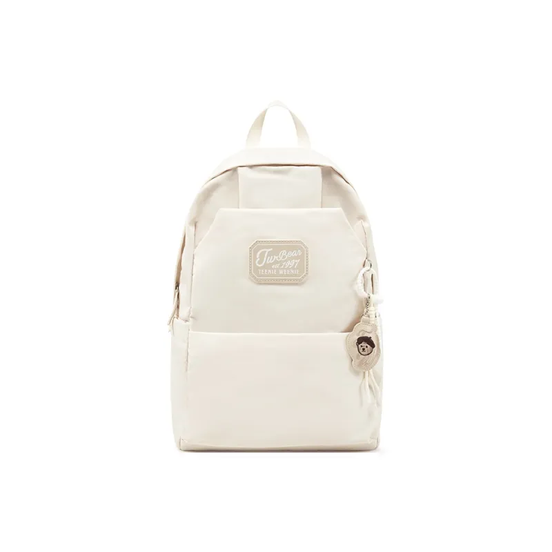 Teenie Weenie Fabric Backpack Women's Blue/Pink/Beige Apricot-12