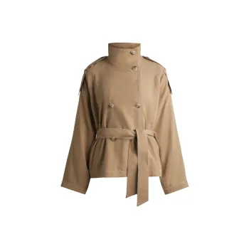 HUGO BOSS Jackets & Coats Women's Beige