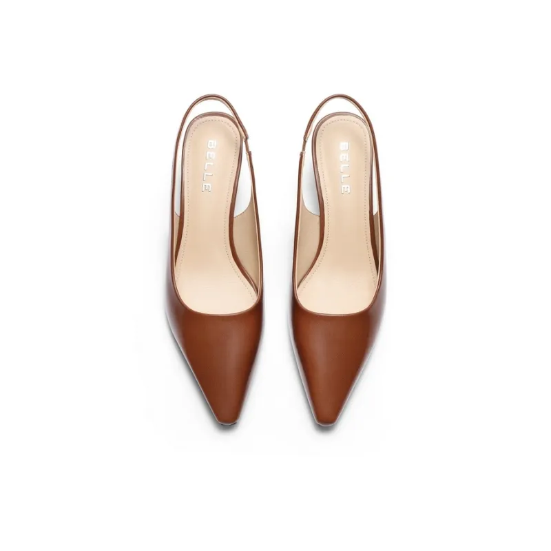 BELLE Chunky Heel High Heels 5.5cm Women's-8