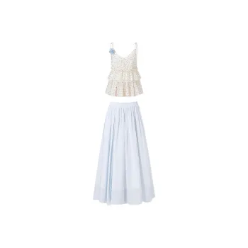MA JOURNEE Two Piece Skirt Sets Women's
