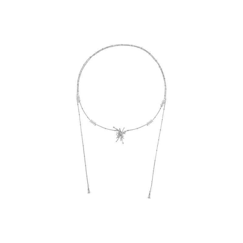 BOONEE White Gold Plated Copper Necklaces Women's-0