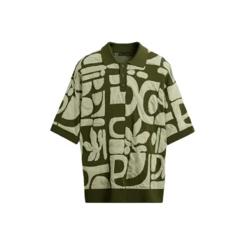 ZARA Polo Shirts Men Green