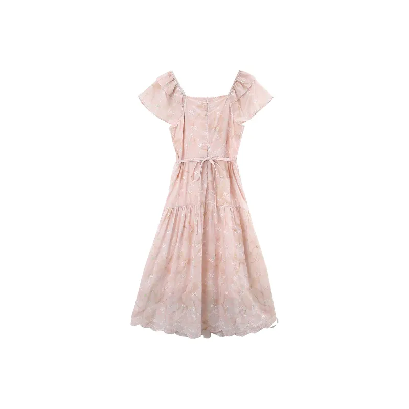 A Paradise For Awakening Short Sleeved Dress Women's-1