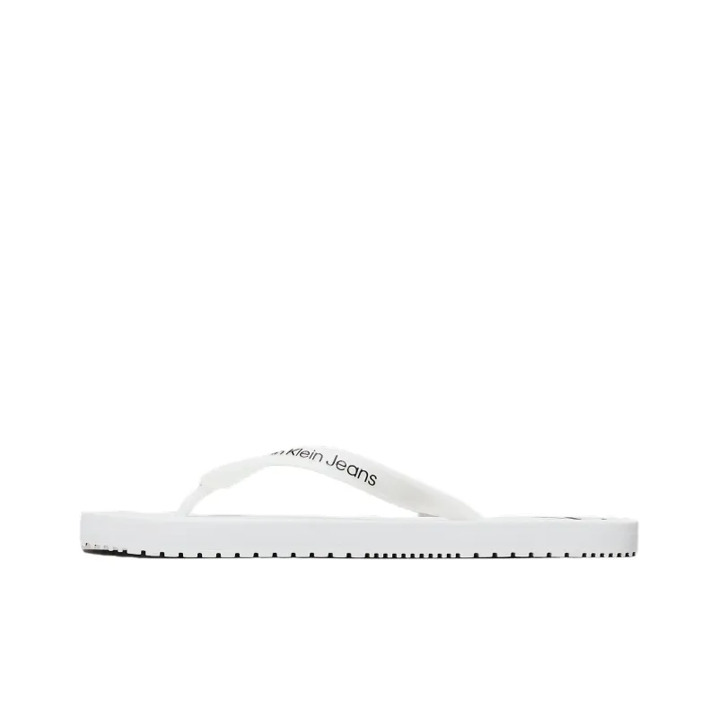 CKJ CALVIN KLEIN JEANS Flip Flops Men's White-0