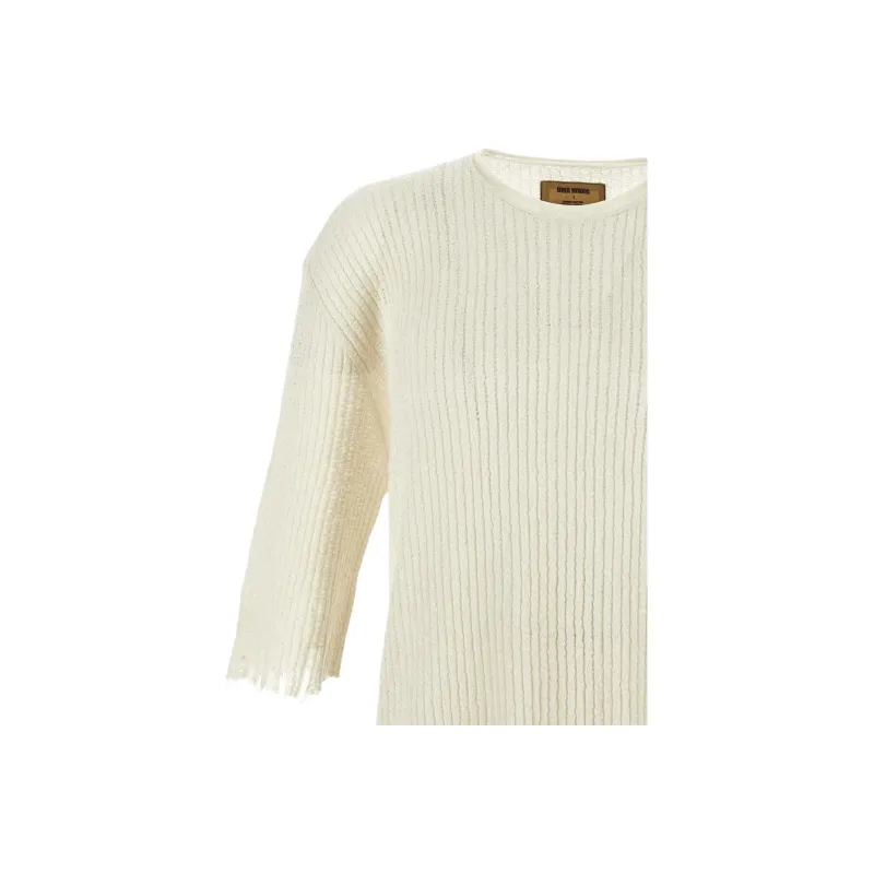 UMA WANG Ribbed knit T Shirt-2