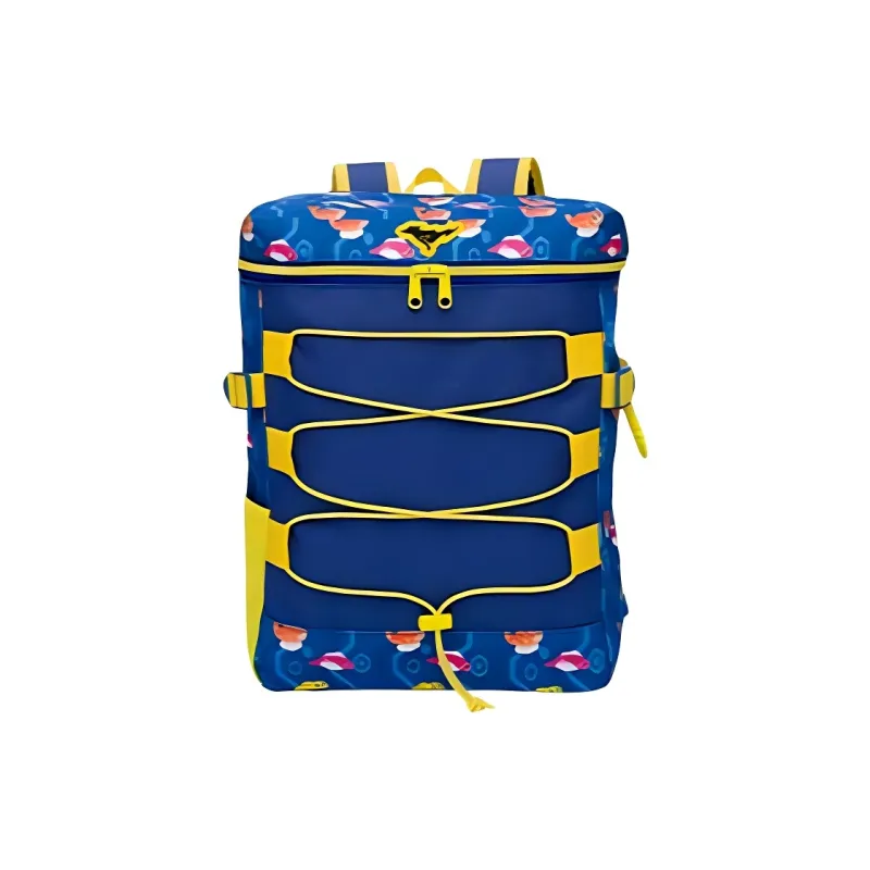 POKEMON Fabric Backpack Regular Unisex Blue & Yellow-3