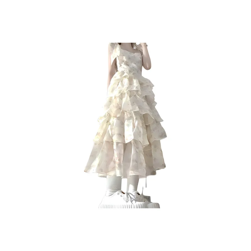 Dior Beauty Slip Dresses Women's Apricot Blossom-0