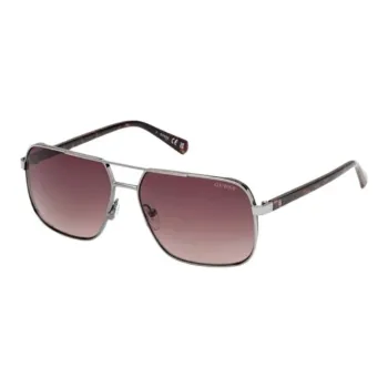 GUESS Metal Aviator Sunglasses Men's Tortoiseshell