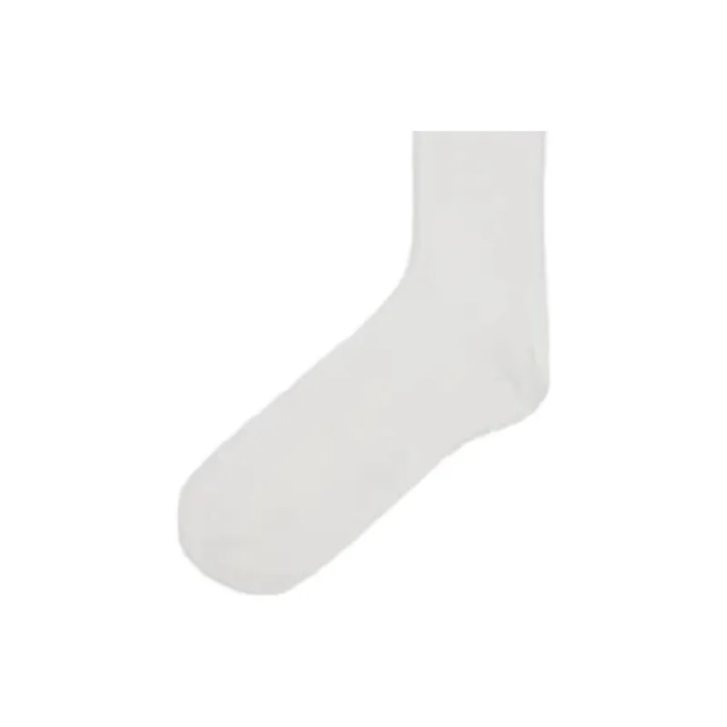 CELINE Knee High Socks Men's 1 Pack White-2