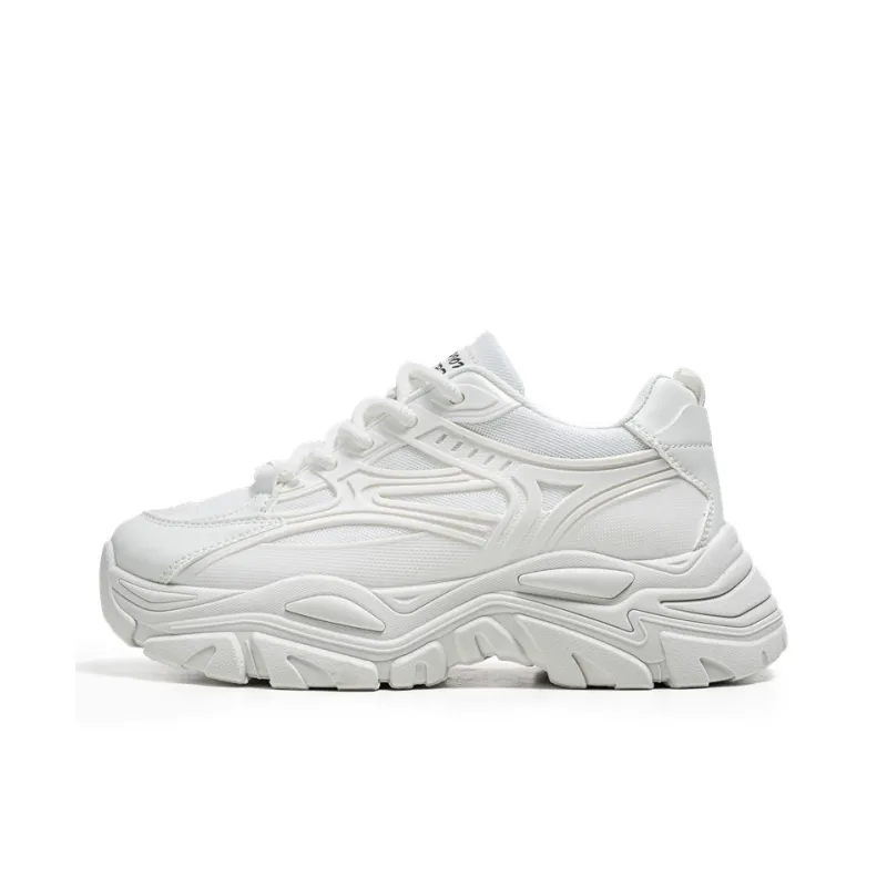 Dao Tu Sen Shock Absorbers With Slip Resistant And Abrasion Resistant Properties Low Top Chunky Sneakers Men's-5