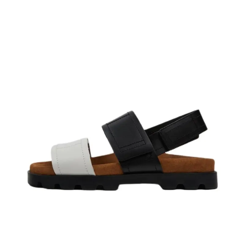 CAMPER Brutus Sandal Beach Sandals Women's Black White-0
