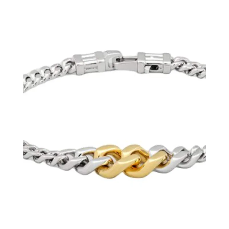 TOM WOOD Sterling Silver Dean Duo Chain Bracelet-1