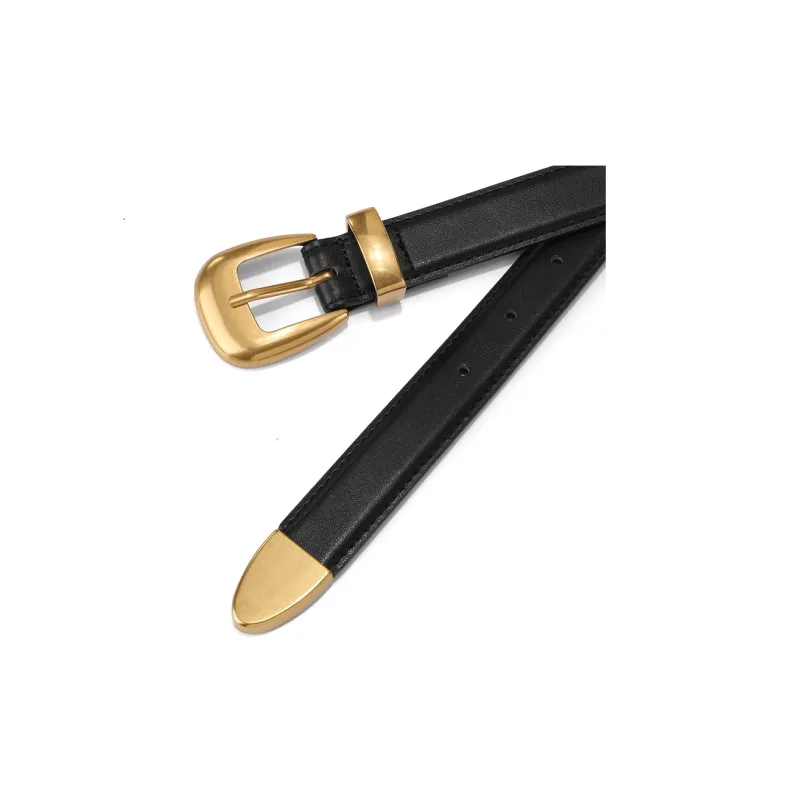 Cows Reign Cow Leather Belts Women's 2.4cm-4