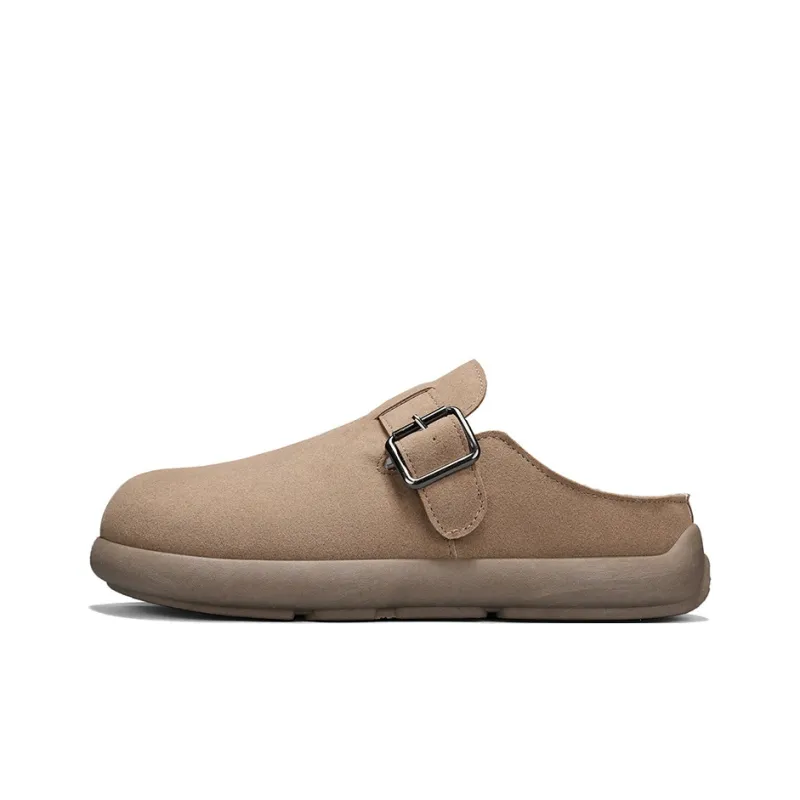 YUZHAOLIN Quiet Odor Resistant Abrasion Resistant Slip Resistant Closed Toe Slippers Men's-5