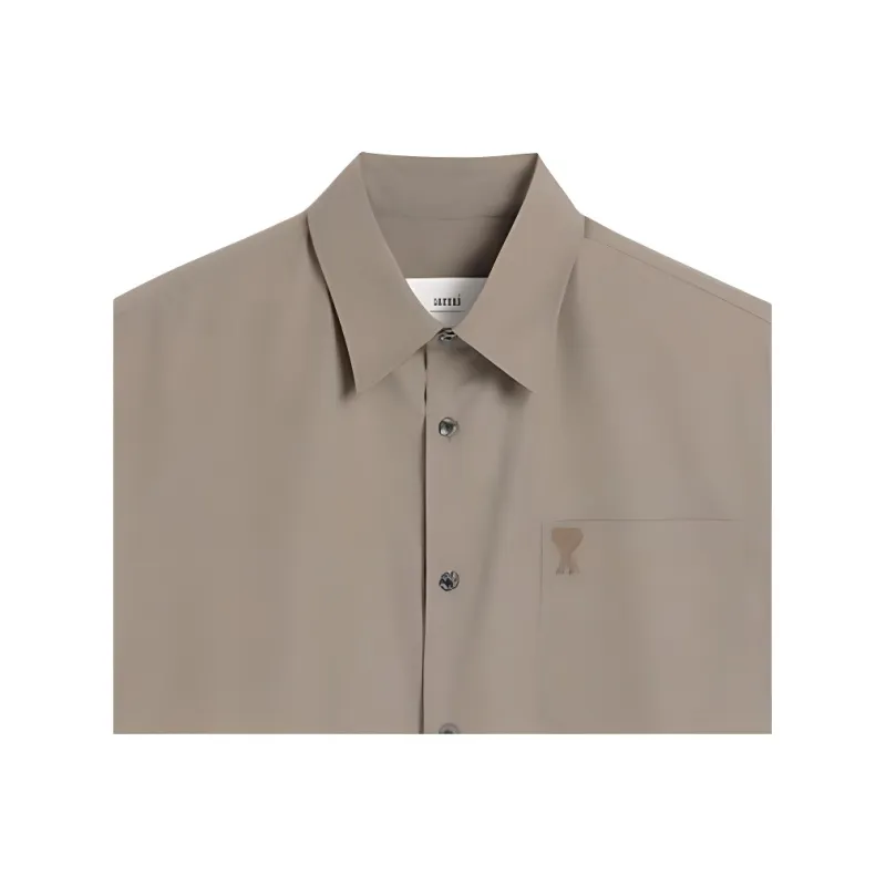 AMIPARIS Paris Ami De Coeur Short Sleeved Shirt-1