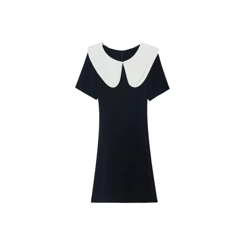 Mu Xiao Xin Short Sleeved Dress Women's-0