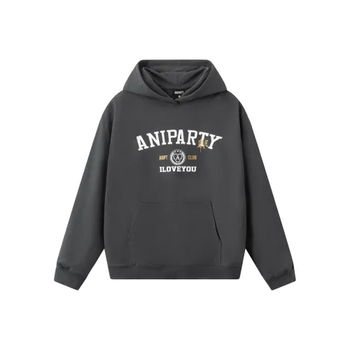 ANIPARTY 다크그레이 남녀공용 맨투맨
