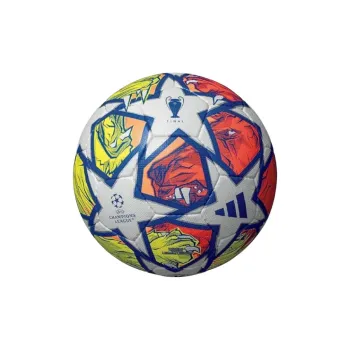 Adidas Size 5 Soccer Hand Stitched Soccer Ball Unisex White Red Yellow