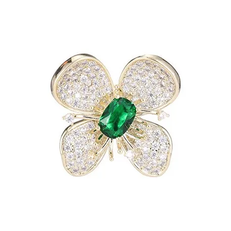 Yamaichi Maru Copper Brooches Women's-0
