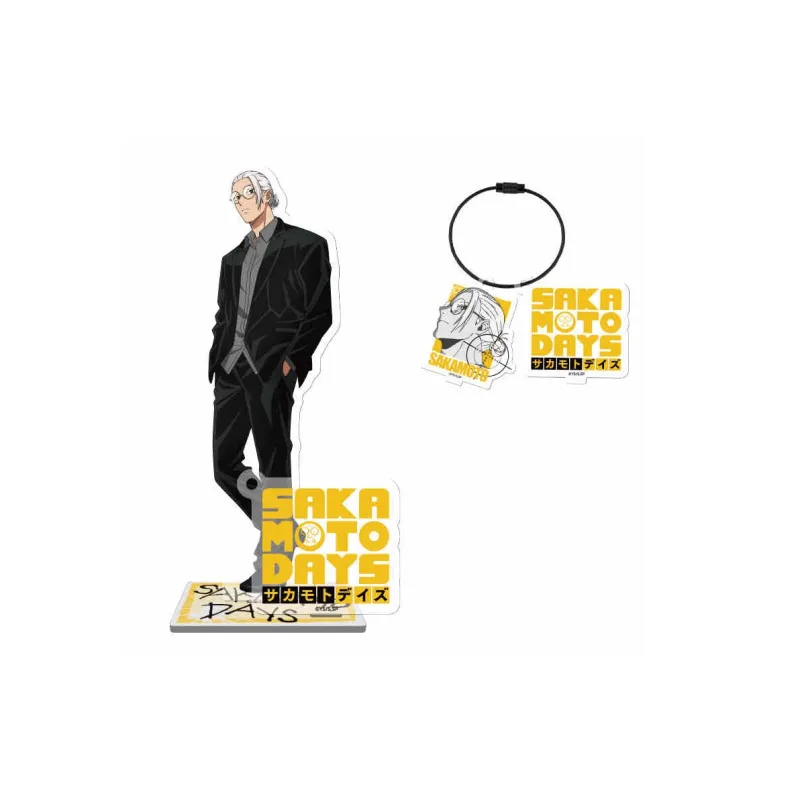 SUNRISEPOP Sakamoto's Daily Periphery Protagonist Group Exquisite Handle Single Pendant Acrylic Stands-2