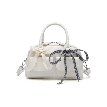 SHORT HAIR GIRL PU Handbag, Shoulder Bag, Crossbody Bag Women's Multicolor