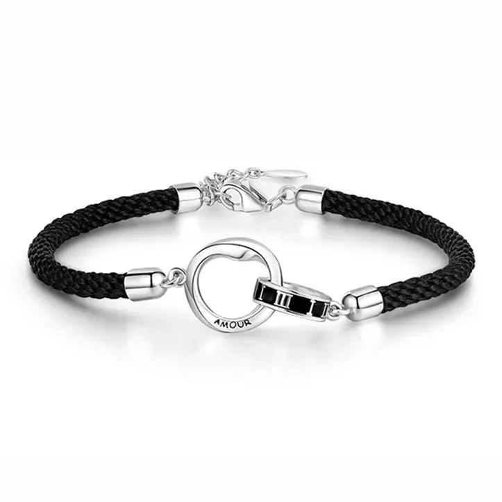 CHINA GOLD S999 Fine Silver Bracelets Women's-0