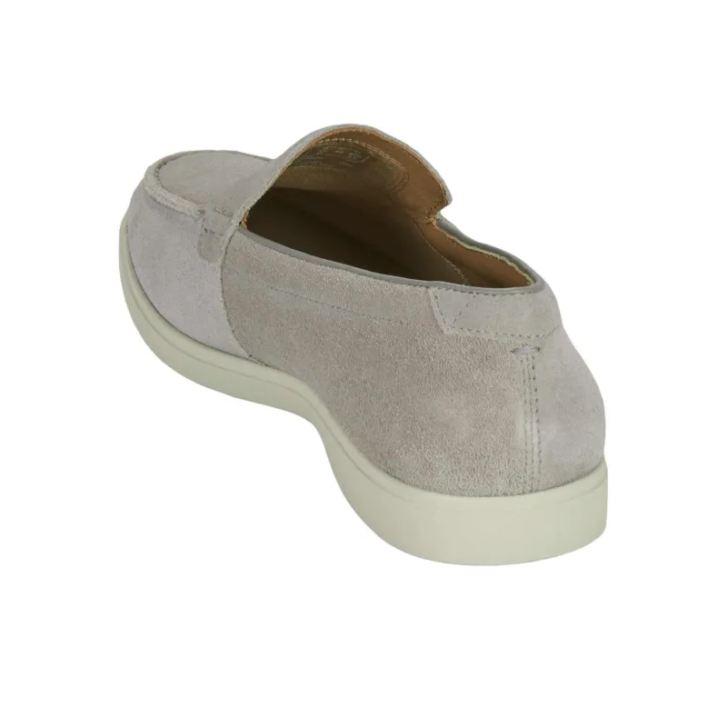 Clarks Boat Shoes Men Gray-4