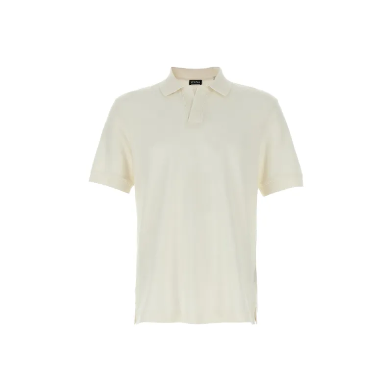 Ermenegildo Zegna Short sleeve Polo Shirt-0