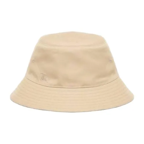 Burberry Cotton, Metal Bucket Hats Men's Brown