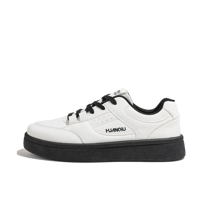 HUANQIU Abrasion Resistant Balance Breathable Low Top Skateboard Shoes Men's-0