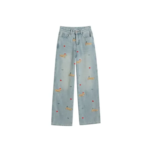 Garbege Jeans Women's Blue