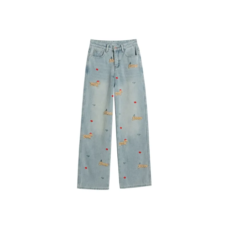 Garbege Jeans Women's Blue-0