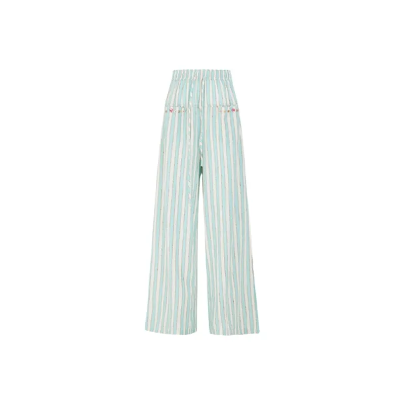 YGPRW Casual Pants Women's Stripes-0
