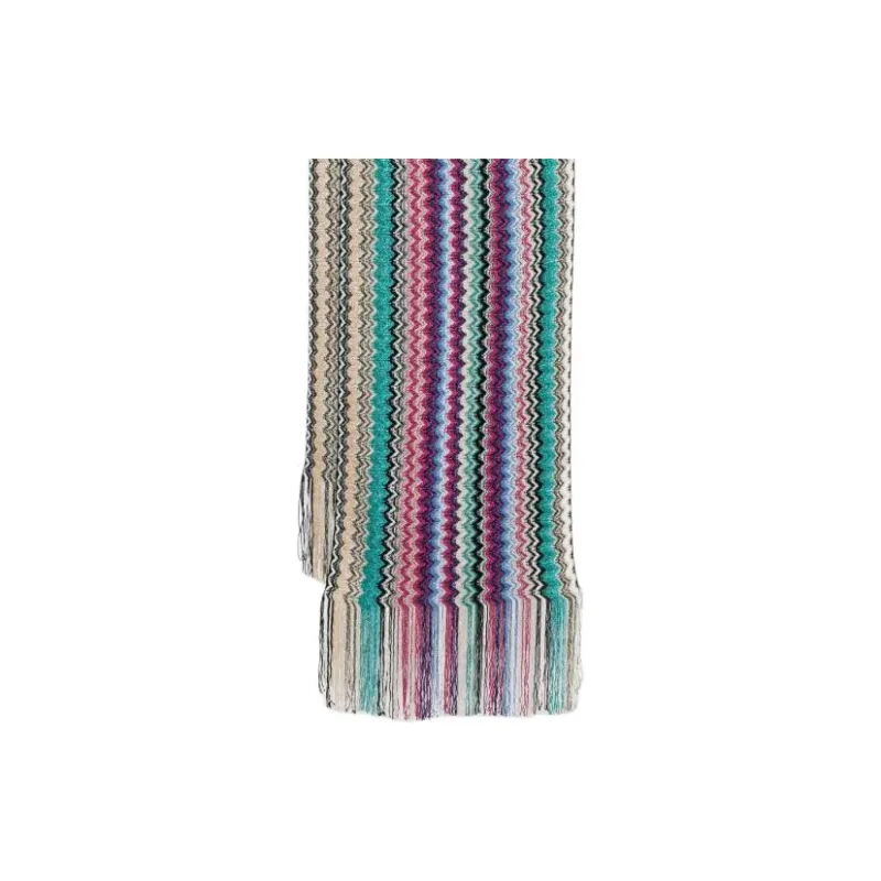 MISSONI Viscose Knit Scarves Women's Multicolor-1