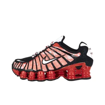 Riccardo Tisci x Nike Shox TL Series Anti Slip Wear Resistant Low Top Casual Running Shoes Women's Red Black