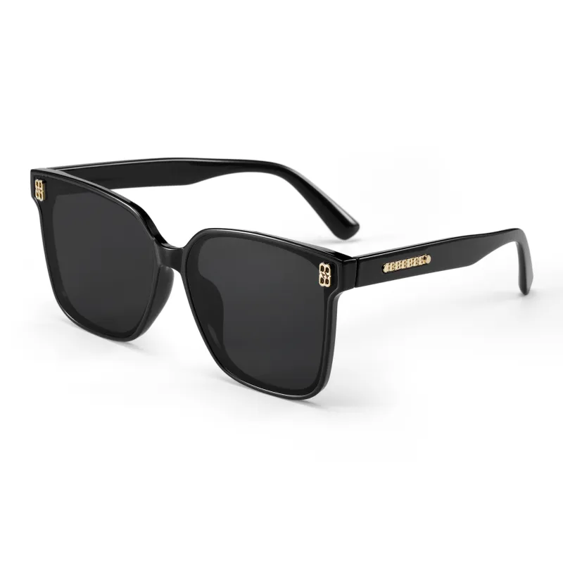 COLORE.IN TR/Memory Plastic Square Sunglasses Women's-5