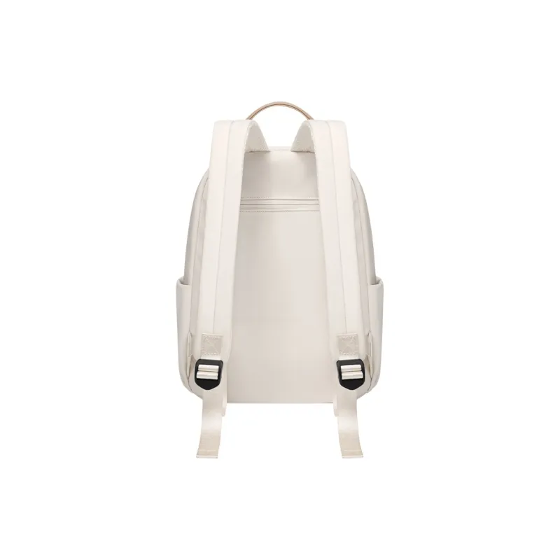 POLO Fabric Backpack Regular Women's Ecru/Black-2