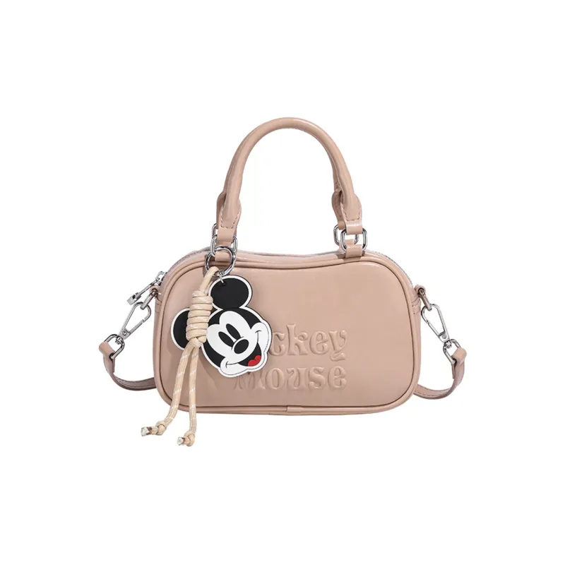 Disney Mickey Series PU Bowling Bag, Shoulder Bag, Crossbody Bag, Handbag Women's Multicolor-6