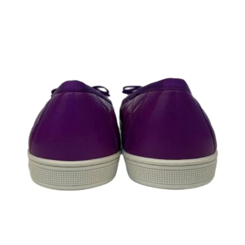 FERRAGAMO Vara Casual Single Shoes Women's Purple-4
