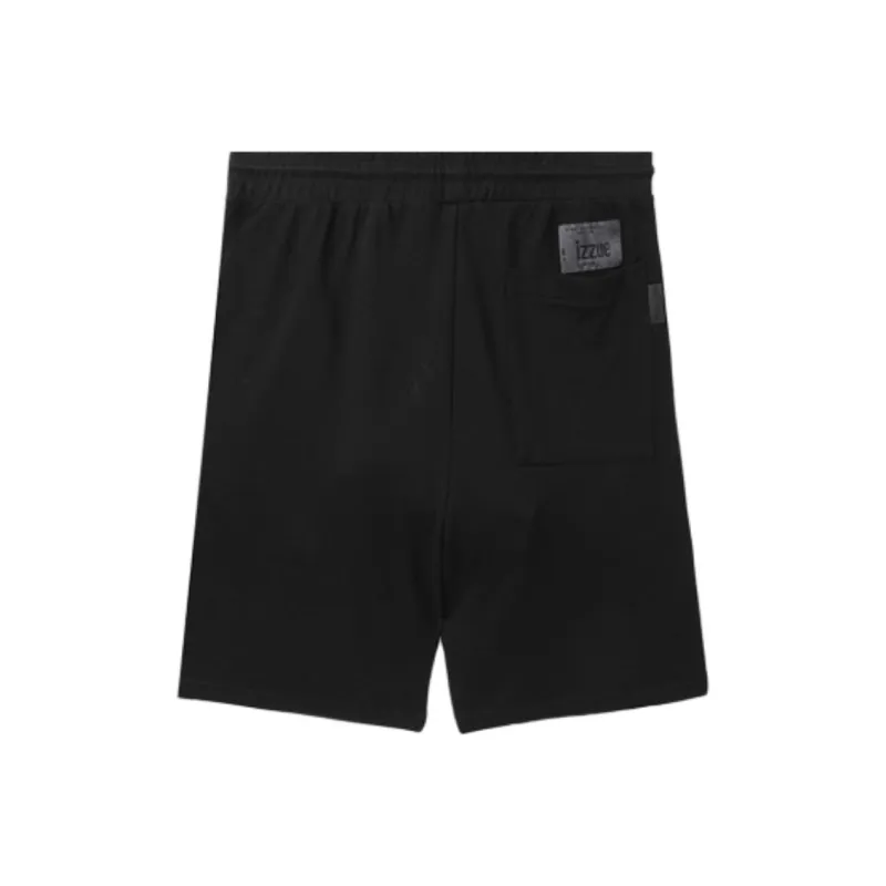 Izzue Drawstring waist Cotton Shorts-1