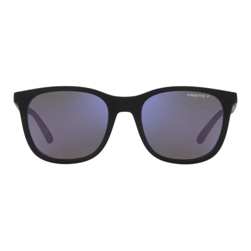 Arnette Injection Oval Sunglasses Unisex Black-2