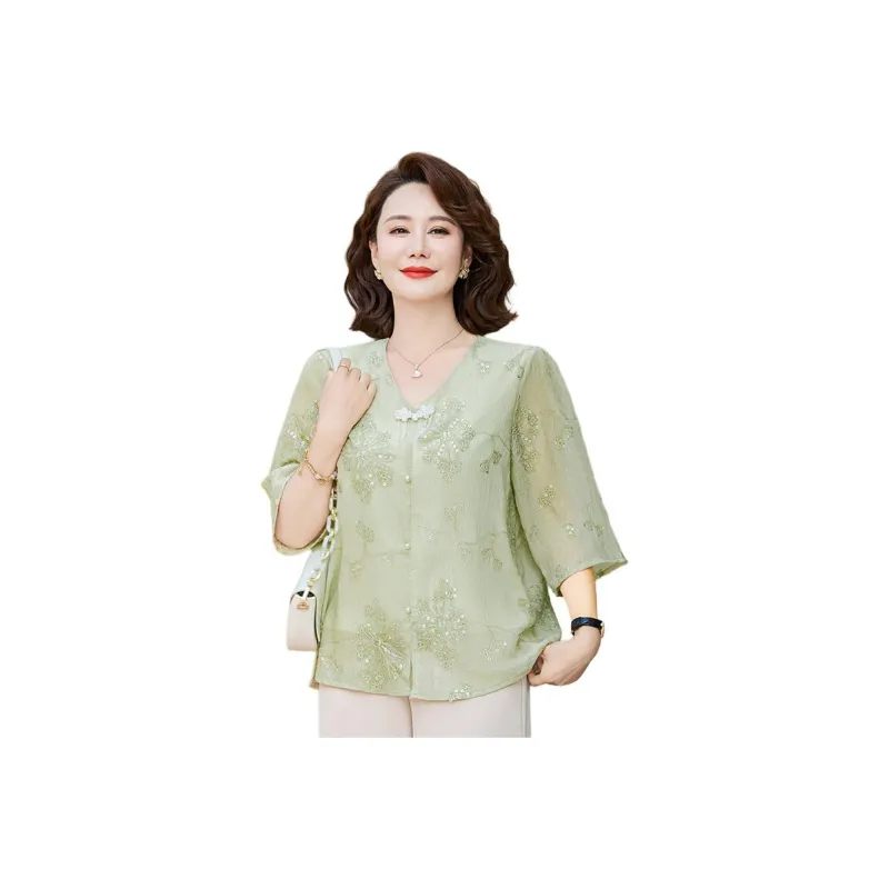 PIERRE CARDIN Chiffon Shirt Women's-3