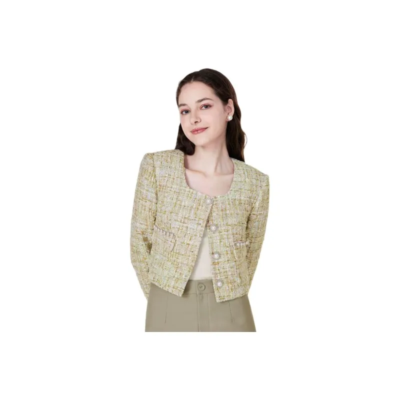TAMMY TANGS Cropped Coat Women's-0