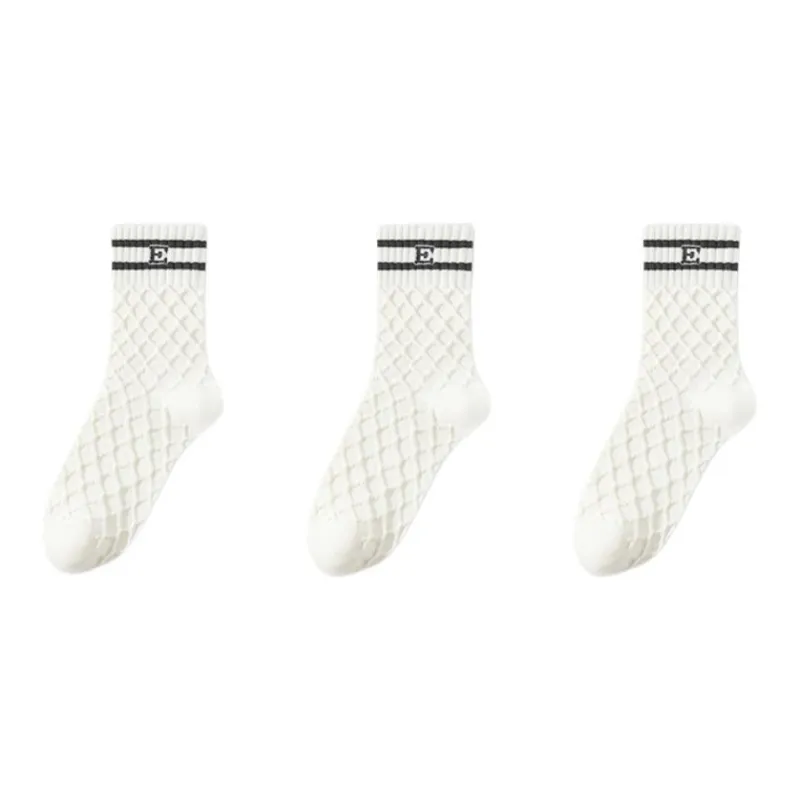 Urban Beauty Mid Calf Socks Women's Combo Set-11