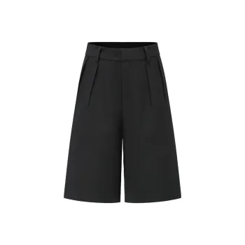 AXYPAGES Casual Shorts Women's Black