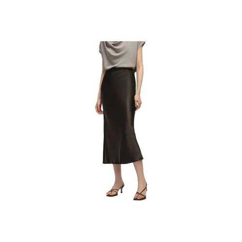 OVV Casual Long Skirts Women's Dark Mocha