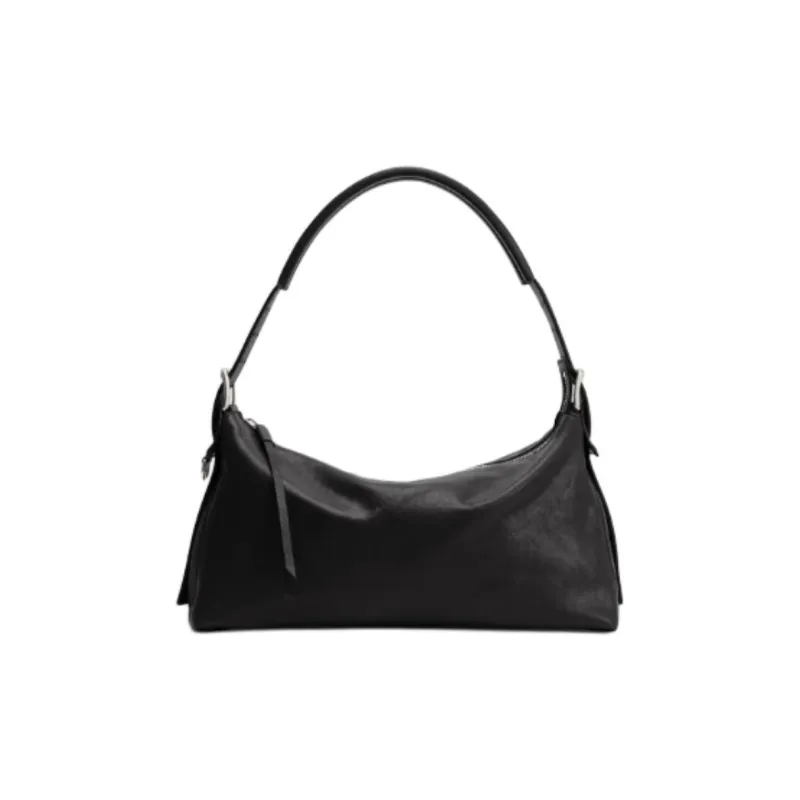 Lemaire Calfskin Baguette Bag Shoulder Bag Women's Black-0