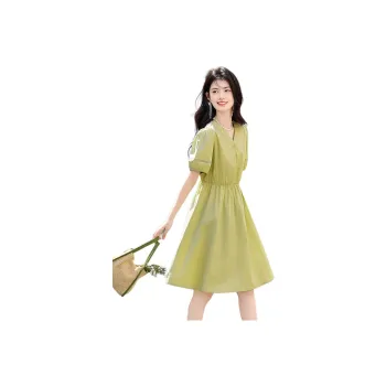 Still Quiet Short Sleeved Dress Women's